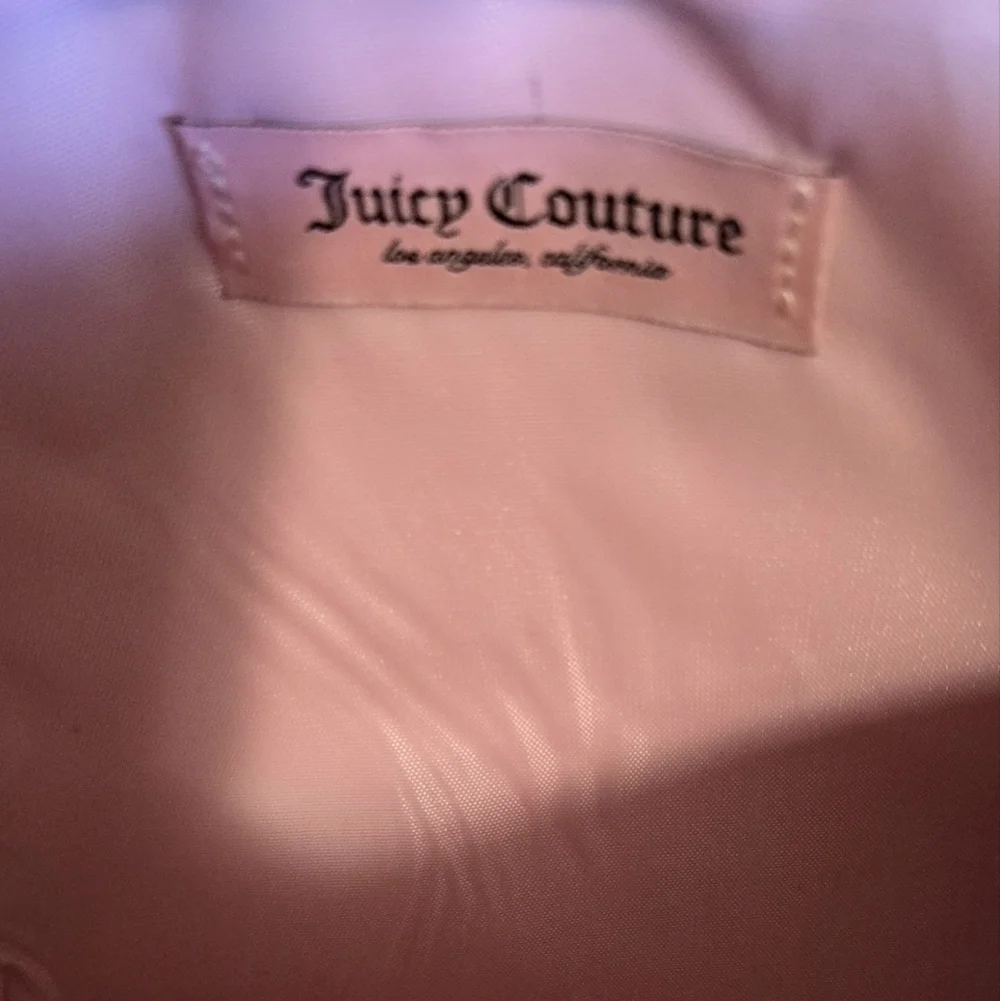 Juicy Couture NWT Blue Velvet Essentials Cosmetic Makeup Toiletry Bag Travel Y2K